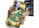 Custodia Per Oppo A40 / A40M - Segno Zodiacale, Pesci Astronomia + Foil