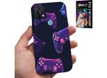 Custodia Per Oppo A15 / A15S - Custodia Per Giocatori, Modelli Di Gioco + Vetro