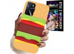 Custodia Per Oppo A16 / A16S / A54S - Burger Cheeseburger Case Gift
