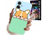Custodia Per Motorola Moto G55 - Cover Con Motivi Fiabeschi Del Cane Carino