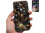 Custodia Per Oppo A15 / A15S - Re Del Poker Dice Ace Designs Per Uomo + Vetro