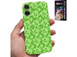 Custodia Per Motorola Moto G55 - Modelli Da Giochi Pixel Pixels Backplates