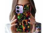 Custodia Per Oppo A60 5G - Bastoncino Di Zucchero, Vischio, Albero Di Natale + Vetro