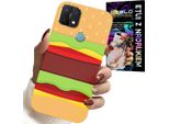Custodia Per Oppo A15 / A15S - Burger Cheeseburger Case Gift