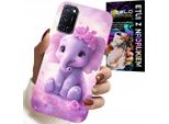 Custodia Per Oppo A52 - Elefante Carino Su Sfondo Rosa +Folia