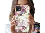 Custodia Per Oppo A15 / A15S - Modello Floreale, Donna Alla Moda + Vetro
