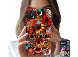 Custodia Per Oppo A15 / A15S - She Is Rare, Girasoli, Fiori, Farfalle