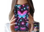 Custodia Per Oppo A91 - Custodia Con Motivi Alla Moda A Forma Di Cuore Di Farfalla Colorata