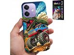 Custodia Per Oppo A40 / A40M -Dinosauro In Monstertruck Designs Per Bambini
