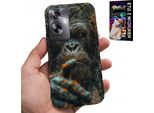 Custodia Per Oppo A79 5G - Scimmia, Scimmia, Gorilla, Animale + Foglio Di Alluminio