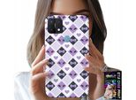 Custodia Per Oppo A15 / A15S - Cuori Alla Moda Cocard + Vetro