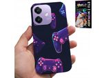 Custodia Per Oppo A40 / A40M - Custodia Per Giocatori, Modelli Di Gioco + Vetro