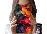 Custodia Per Oppo A15 / A15S - Modelli In Pietra, Custodia + Vetro