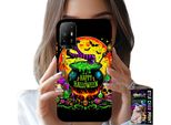 Custodia Per Oppo Reno 5Z / A94 5G - Strega Cauldron Wand Halloween Glass