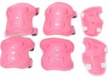 Set Di Protezioni Per Bambini Elegante Ginocchiera Traspirante Gomitiera Paramani Per Ciclismo Pattinaggio A Rotellerosa
