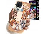 Custodia Per Oppo A15 / A15S - Zaino Per Bambini Con Custodia Per Animali Della Foresta