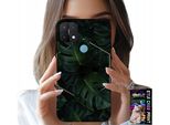 Custodia Per Oppo A15 / A15S - Foglie Eleganti Modelli Alla Moda Sul Caso