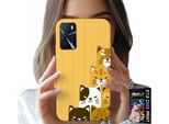 Custodia Per Oppo A16 / A16S / A54S - Love Cat, Disegni Con Gatti, Custodia + Vetro