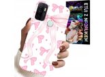 Custodia Per Oppo A53S / A53 2020 - Custodia Con Motivi Alla Moda A Nastro Rosa