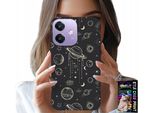 Custodia Per Oppo A60 5G - Cosmo Pianeti Stelle Luna + Vetro