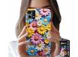 Custodia Per Oppo Reno7 4G - Custodia Con Fiori Colorati E Margherite