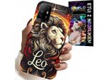Custodia Per Oppo Reno 5Z / A94 5G - Leone, Segno Zodiacale Astronomico, Custodia + Vetro