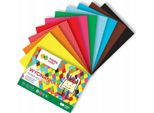 Set Di Carta Colorata A5 - 10 Fogli 100G Happy Color Per Ritagliare In Modo Creativo! Perfetta Per Progetti Creativi Per Bambini E Adulti. Dai Vita Alle Tue Opere D'arte Oggi Stesso!