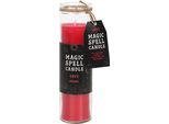 Something Different - Candela Tubolare "Love Magic Spell"", Red Rose SD10639 (Taglia Unica) (Rosso/Trasparente)"