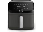 Moulinex Easy Fry Mega Friggitrice Ad Aria Coal Grey 7.5L EZ855HF0