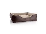 BedDog Hundebett TEDDY Hundesofa waschbares Hundebett mit Rand Hundekissen