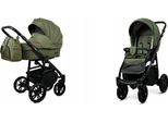 BabyLux® Color Lux | 2in1 Kinderwagen Set | Olive | Kombikinderwagen | Kinderwagenset | Buggy +