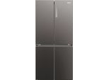 Haier HCR3818ENMD Frigorifero Side-By-Side Libera Installazione 467 L E Grigio
