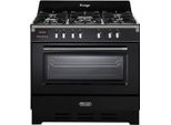 De’Longhi MEM 965 NN ED Küchenherd Range Cooker (Kochherd) Gaskochfeld Schwarz A