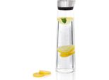 Blomus Caraffa Acqua, Caraffa, Caraffa In Vetro, Vetro, Coperchio In Acciaio Inox, 1,5 Litri, 63448
