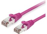 Equip Patchkabel Cat6 S/Ftp 2Xrj45 10.00M Lila Lszh Polybeutel