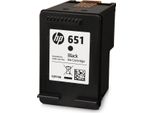 Hp 651 Black Original Ink Advantage Cartridge, C2P10AE (600 Pages)