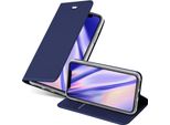 Cadorabo Custodia Per Cellulare Per Apple Iphone X / Xs Custodia Protettiva In Blu Cover Etui Book Case Booklet