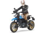 Bruder 63051 Bruder Scrambler Ducati Desert Sled Mit Fahrer Spielzeugmotorrad