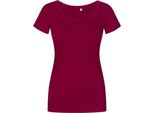 X.O By Promodoro 1545 | Maglietta Da Donna In Cotone Pettinato - Colore: Berry - Taglia: Xs
