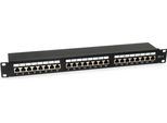 Equip Pro - Patch Panel - Rack Montierbar - RJ-45 X 24 - Schwarz - 1U - 48,3 Cm (19") (326425)"