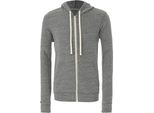 Bella Unisex Triblend Full Zip Hoodie Felpa Con Cappuccio, Taglia:Xl, Colore:Grigio Triblend