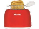 Girmi TP10 Tostapane 2 Fette 750 W Rosso