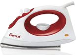 Girmi ST01 Ferro Da Stiro A Secco E A Vapore Acciaio Inossidabile 1800 W Rosso, Bianco
