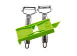 Piastra Per Affettare Con Multi-Pelatore E Grattugia A Julienne In Un Set Per Pelare E Tagliare A Julienne