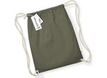 Westford Mill W810 | Earthaware Organic Gymsac / 37 X 47 Cm - Colore: Verde Oliva - Dimensioni: 37 X 47 Cm