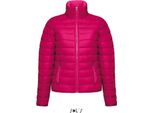 Sols 01170 | Giacca Leggera Imbottita Da Donna Ride - Colore: Rosa Scuro - Taglia: Xxl