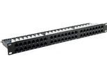 Pannello Patch, Cat.6, 48 Porte, Utp, 1 U, 48,30 Cm (19"), Nero Cat"