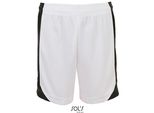 Sols Teamsport 01718 | Olimpico Contrast Short - Colore: Bianco/Nero - Taglia: M