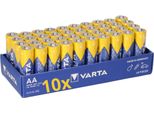 400X Mignon Aa LR6 - Batteria Alcalina Varta Industrial 4006 1,5V 2950 Mah
