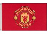 Manchester United Fc - Bandiera "Core"" BS1959 (Taglia Unica) (Rosso)"